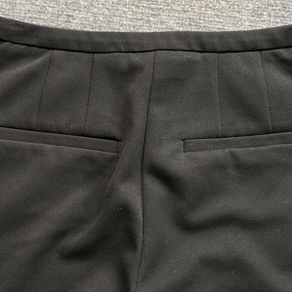 Chico's Pants Women's Small 4 Short Black Dress Wide‎ Leg Career Office 30x28.5 - Picture 11 of 12